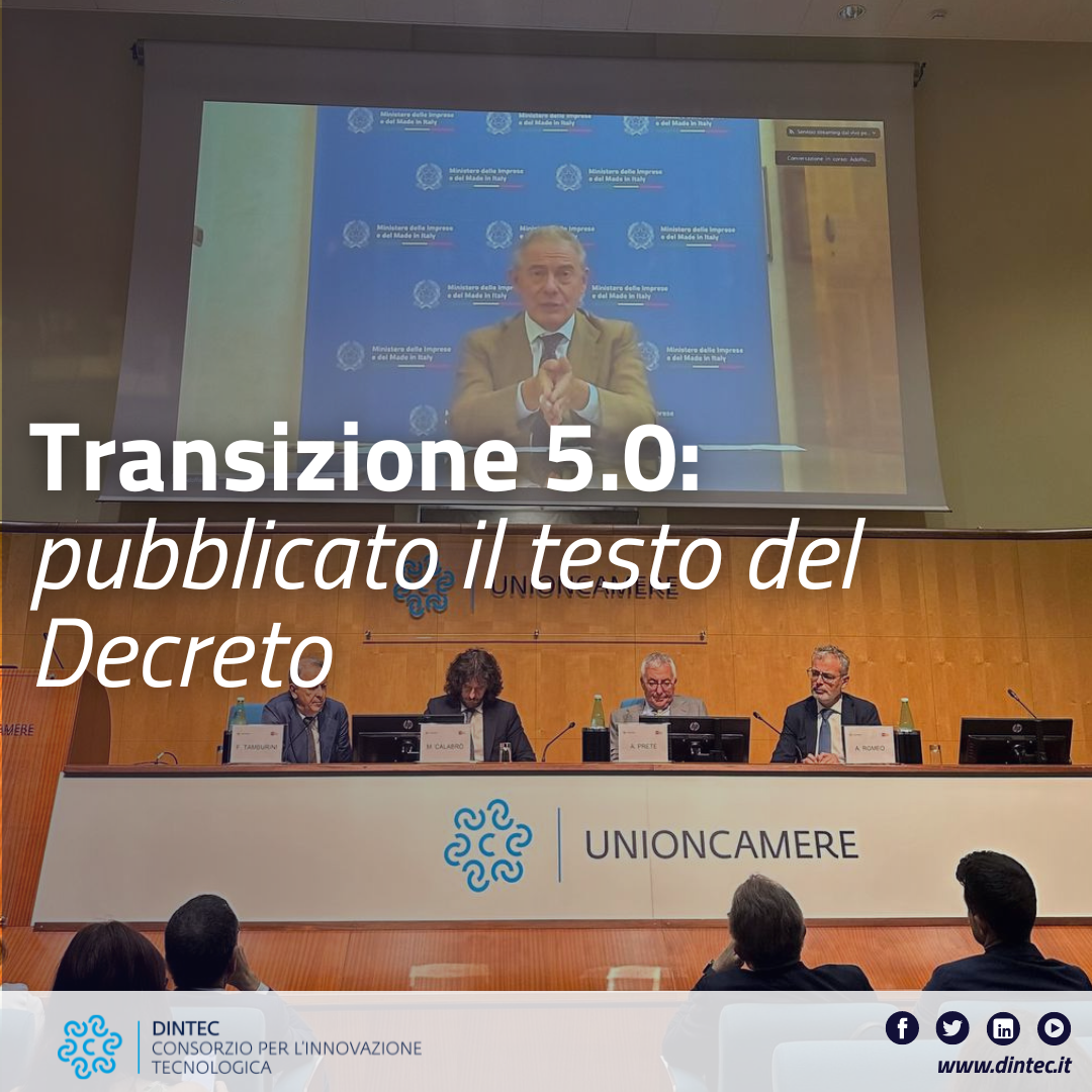 Transizione 5.0: il decreto